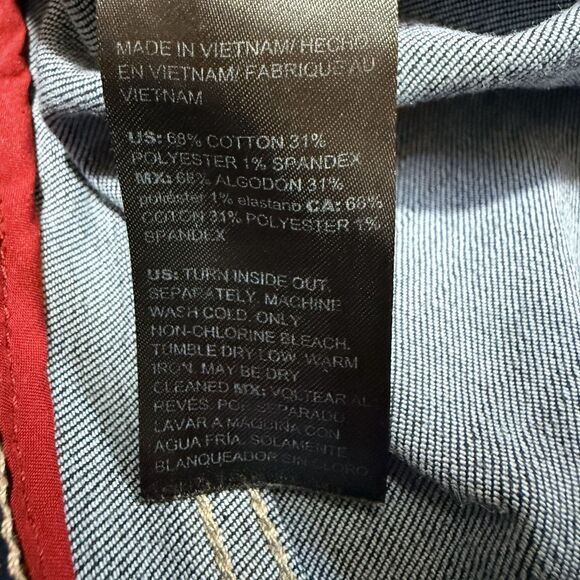 WHITE HOUSE BLACK MARKET The Slim High Rise Jeans Dark Blue Denim Size 6 - Picture 8 of 8